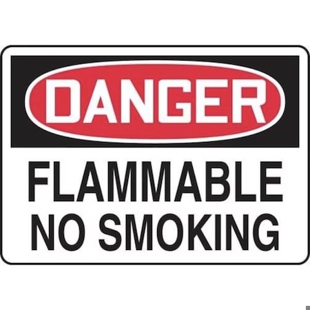 Accuform OSHA DANGER Safety Sign NO SMOKING MSMK247XT MSMK247XT